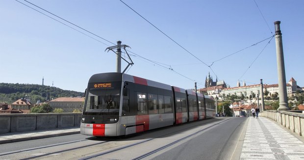 Nová tramvaj pro hlavní město Škoda ForCity Plus Praha 52T.