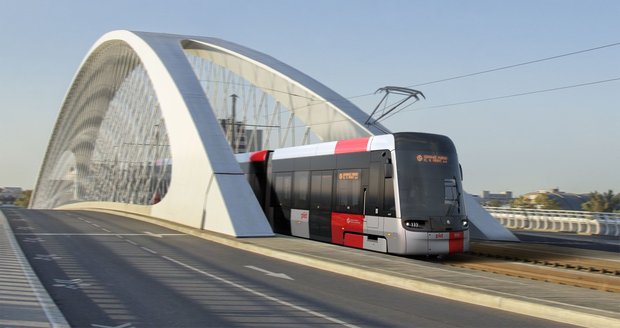 Nová tramvaj pro hlavní město Škoda ForCity Plus Praha 52T.