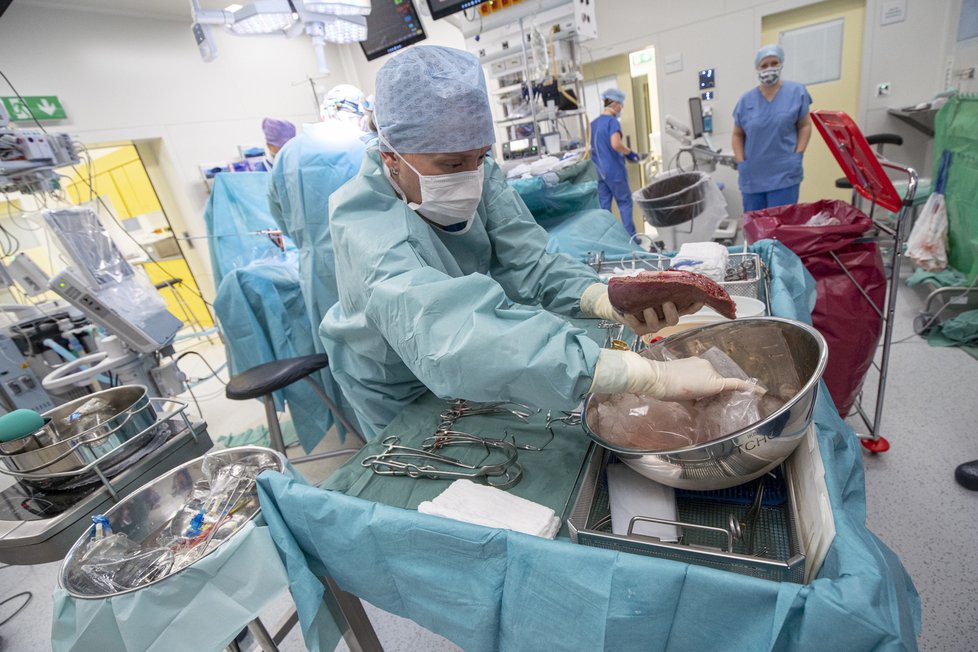 První transplantace jater od žijícího dárce dospělému příjemci proběhla v IKEM.