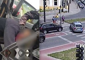 Policisté v Praze 9 zadrželi zfetovaného muže v kradeném autě.