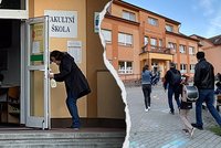 Dva týdny od začátku epidemie v Újezdu: Školní jídelnu brzy otevřou! Nakazilo se takřka 500 lidí