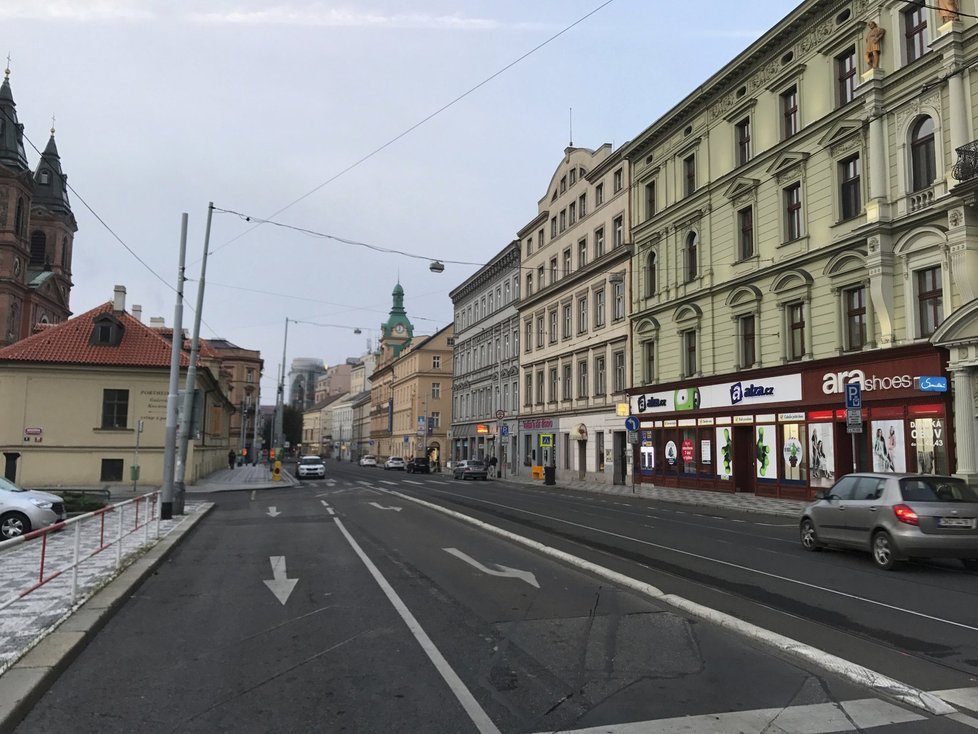 Štefánikova ulice v Praze 5