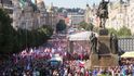 Protivládní demonstrace na Václavském náměstí. (3. září 2022) Protivládní demonstrace na Václavském náměstí. (3. září 2022)