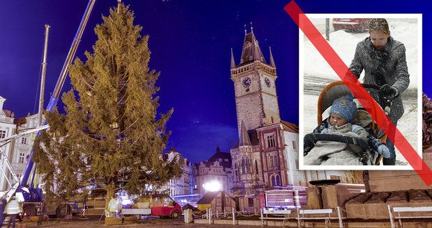 Sledujte mimořádný přenos živě ze Staroměstského náměstí. Letošní rozsvícení stromu a vánoční trhy začínají ve stínu hrozby teroristických útoků.