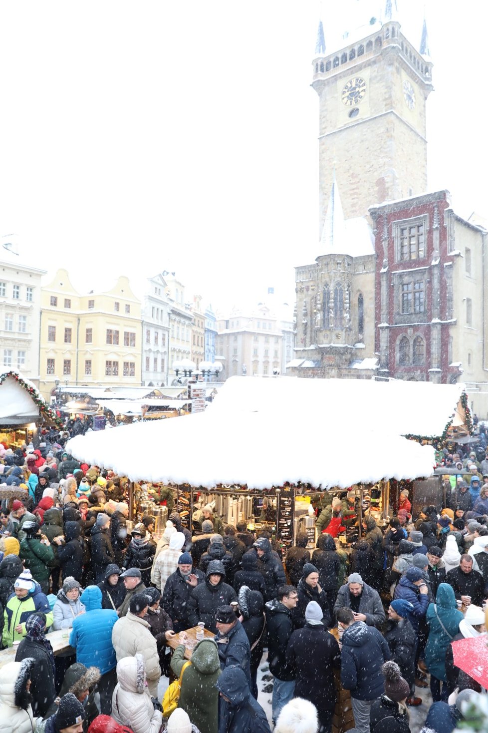 Vánoční trhy na Staroměstském náměstí, 2. prosince 2023