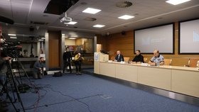 Tisková konference na ministerstvu vnitra (22. prosince 2023)