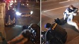 Auto ve Vršovicích smetlo ženu: Přecházela čtyřproudou silnici mimo přechod, první pomoc jí poskytli policisté