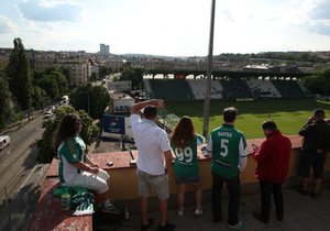 Stadion Bohemians 1905 v pražských Vršovicích.