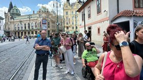 Výpadek elektřiny v Česku: Praha (4.7.2025)