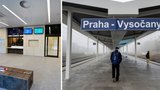 Z Vysočan nově po třech kolejích. Rekonstrukcí trati získala Praha další vlakovou zastávku