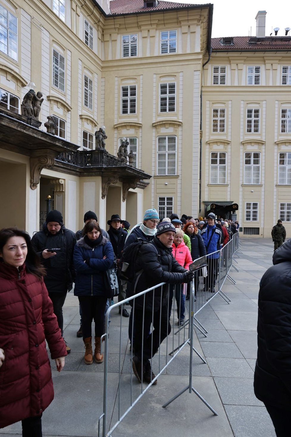 Výstava korunovačních klenotů v Chrámu sv. Víta. (17. ledna 2023)