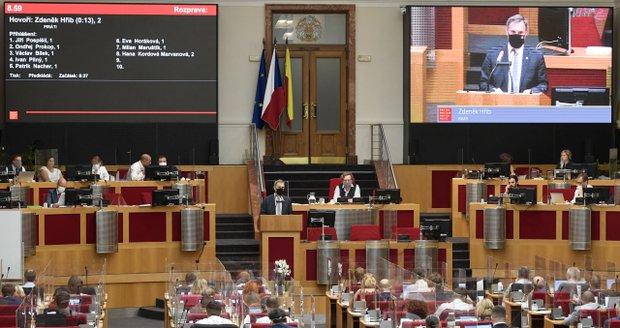 Jednání pražského zastupitelstva.