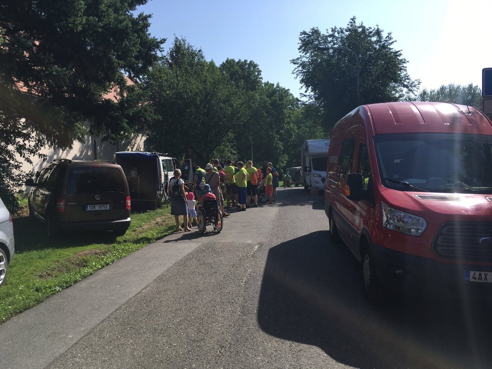 Metrostav handy cyklo maraton začal v Praze na Břevnově.