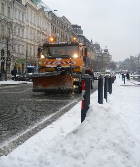 Praha je na zimu připravena.