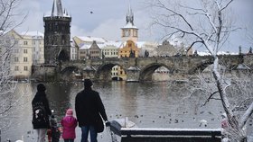 Koncem příštího týdne by se do Prahy mohl vrátit sníh. (ilustrační foto)