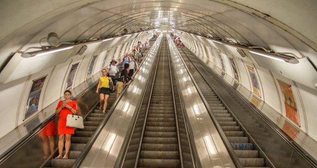 Ilustrační foto. Pražské metro