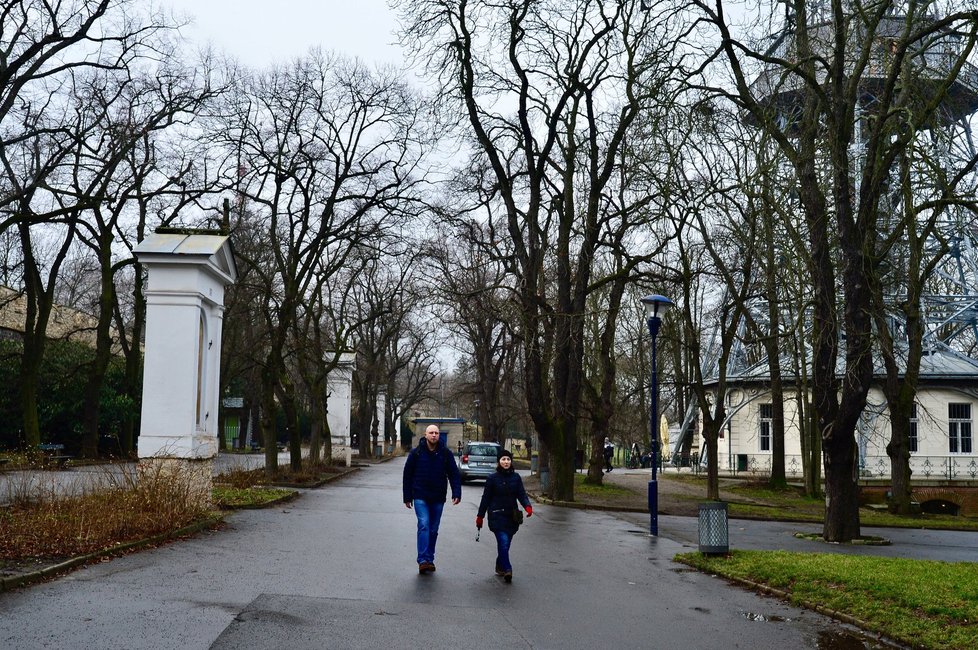 Takto vypadá park v současnosti.