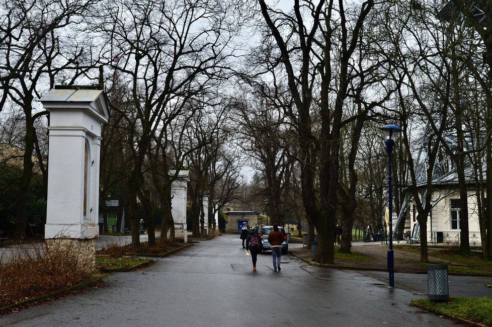 Takto vypadá park v současnosti.