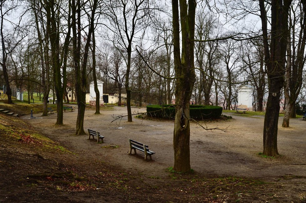 Takto vypadá park v současnosti.