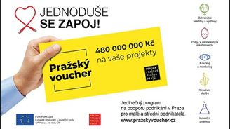 Pražský voucher přináší investice pro váš rozvoj! 