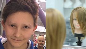 Marek (12) vrací úder alopecii parukou z pravých vlasů. Jiní si tetují obočí