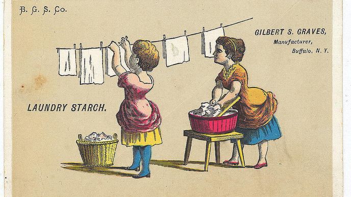 Laundry starch - Gilbert S. Graves, manufacturer, Buffalo, N.Y.