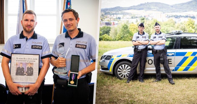 Náročné dny policistů ze Šumperska: Filip s Martinem zpacifikovali nebezpečné zločince