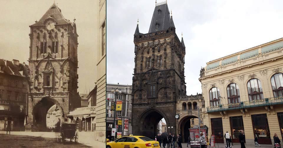 Jak se proměnila Praha od 19. století? Viz Prašná brána. (ilustreační foto)