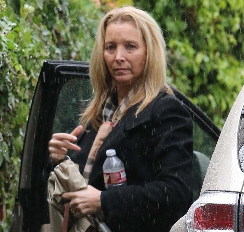 Lisa Kudrow vypadala jako zmoklá slepice.