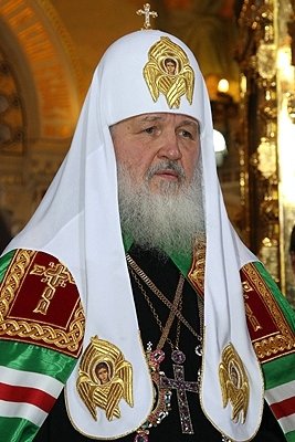 Patriarcha Moskevský a vší Rusi Kirill.