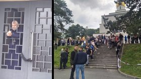 Biskup přijel zavřít kostel v Brně: Kněz se v něm na protest zavřel