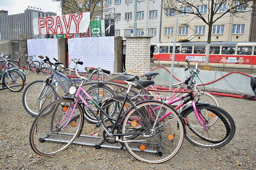 Pravý bleší trh na Nákladovém nádraží Žižkov každý týden od pondělí do pátku nabízí vetešnictví všeho druhu.