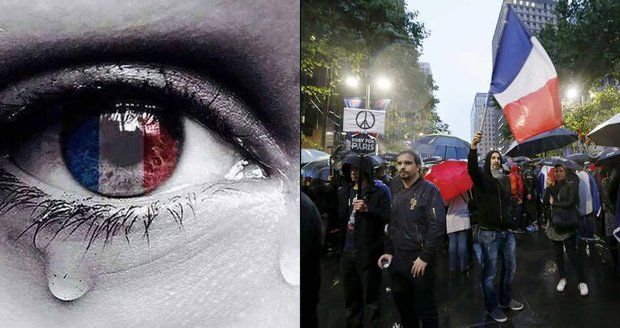 Sociální sítě ovládla vlna solidarity a tři krátká slova: Pray for Paris