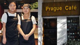 V Číně otevřeli Pražskou kavárnu.