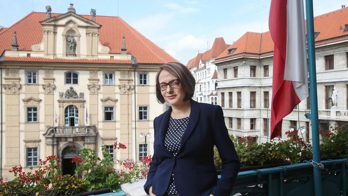 Pražská primátorka Adriana Krnáčová (ANO)