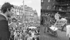 50 let od pražského jara: Lidé mysleli, že změny jsou tu natrvalo, říká historik. V ulicích to žilo
