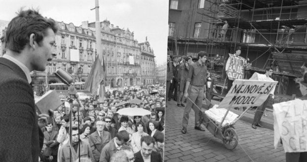 50 let od pražského jara: Lidé mysleli, že změny jsou tu natrvalo, říká historik. V ulicích to žilo