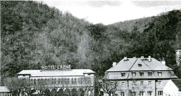 Hotel Lazně, Malá Chuchle.