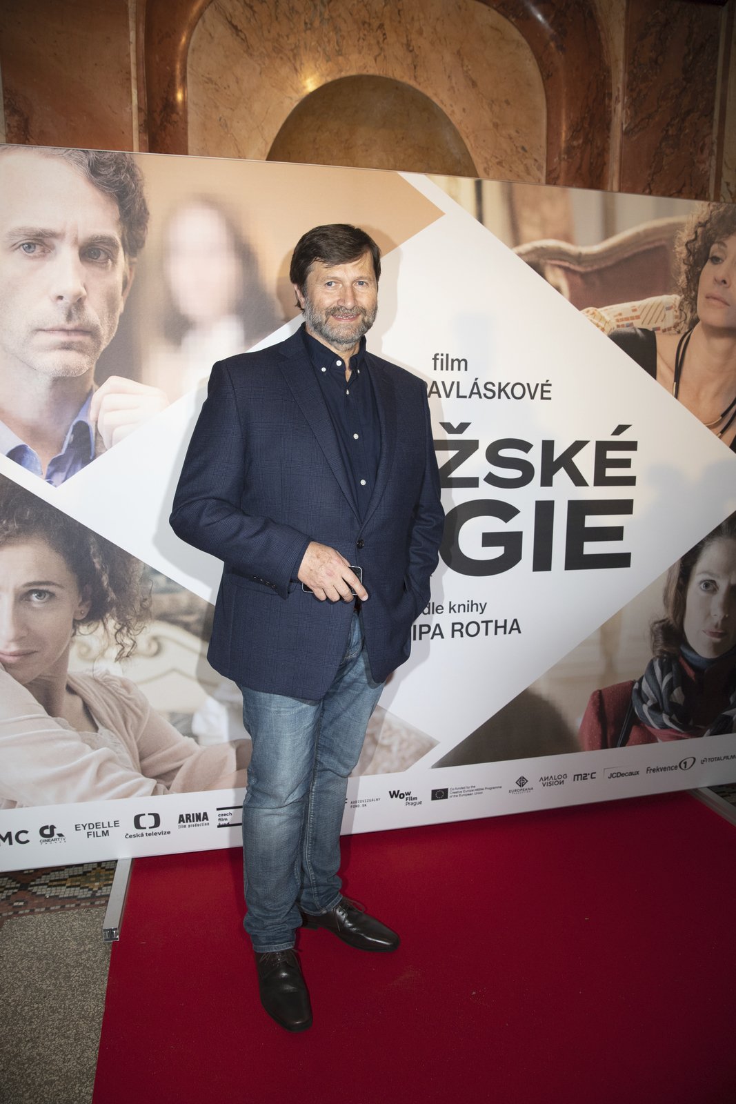 Premiéra filmu Pražské orgie: Jan Hrušínský