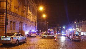 Zásah policistů, hasičů a záchranářů na Pražském hradě. Kvůli podezřelému autu s korejskou SPZ