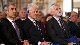 Bill Clinton na bezpečnostní konferenci na Hradě (12.3.2024).