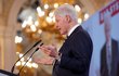 Exprezident USA Bill Clinton na bezpečnostní konferenci na Pražském hradě v Praze (12.3.2024)