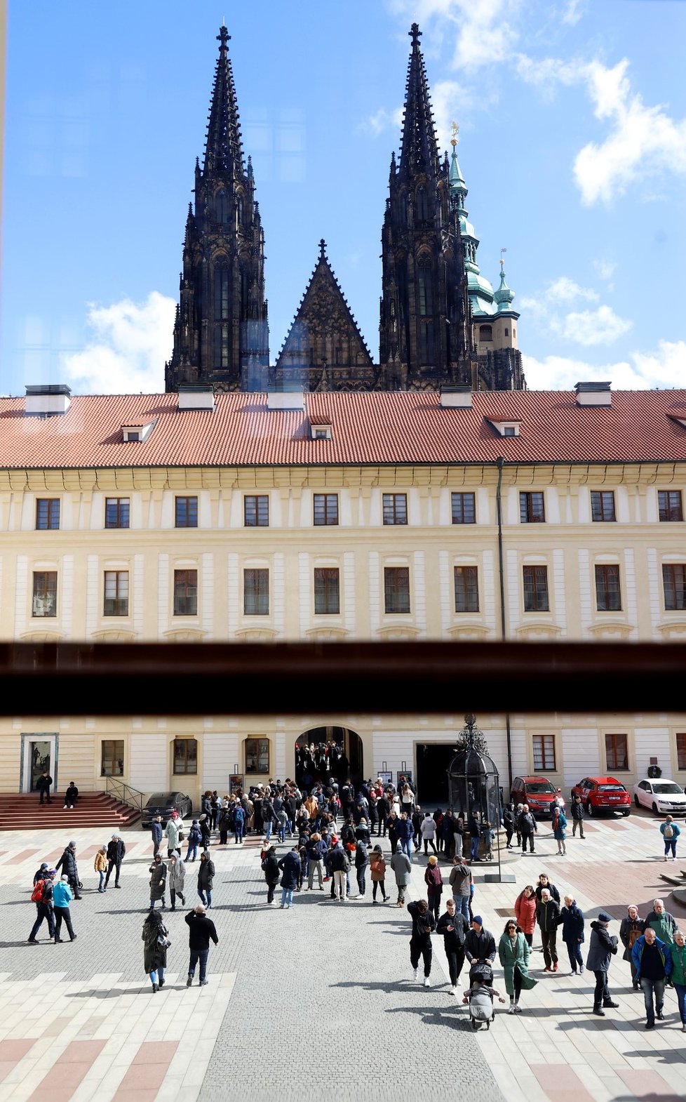 Pražský hrad. (4.4.2023)
