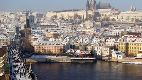 Pohled na Pražský hrad