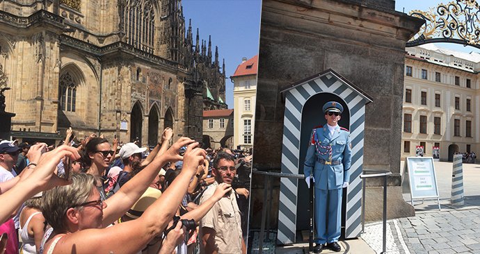 Pražský hrad se veřejnosti otevřel 25. května.