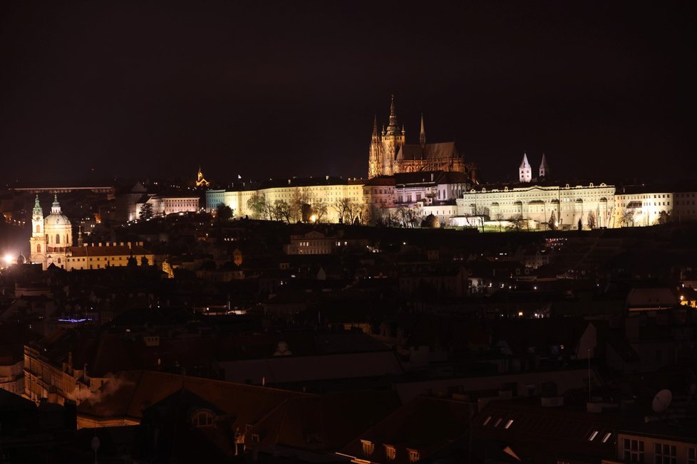 Pražský hrad (27. listopadu 2021)