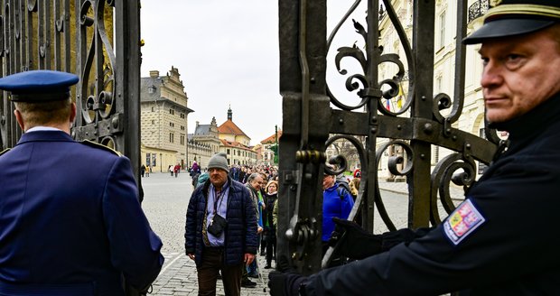 Den otevřených dveří v areálu Pražského hradu, 10. března 2024.