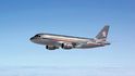 Airbus A-319CJ je letadlo určené pro leteckou dopravu prezidenta.