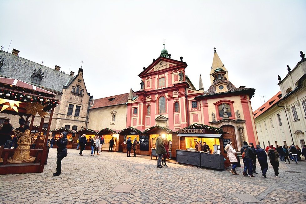 Vánoční trhy na Hradě. 27.11.2019