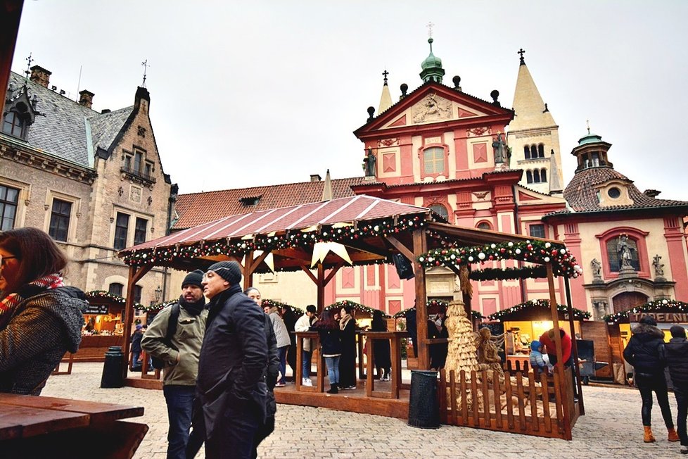 Vánoční trhy na Hradě, 2019.